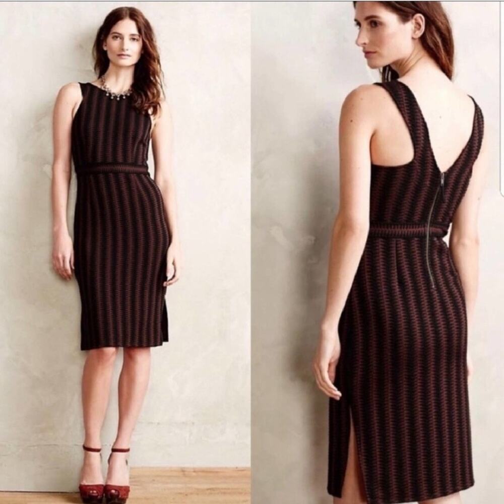 ANTHROPOLOGIE x MAEVE Dress Extra Small Meridian Sleeveless Textured Boho Casual